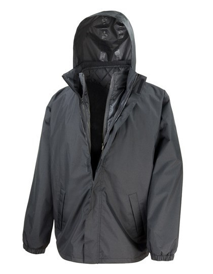 Result Core - 3-in-1 Jacket With Quilted Bodywarmer