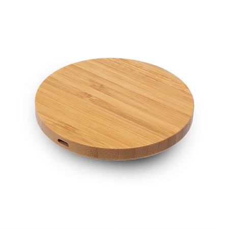 Wireless Charger Bamboo Round